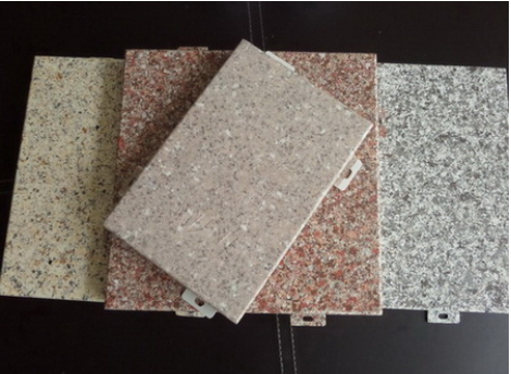 临沂石纹铝单板