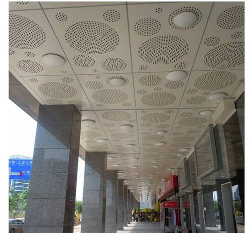 冲孔铝单板、穿孔铝单板、铝幕墙板